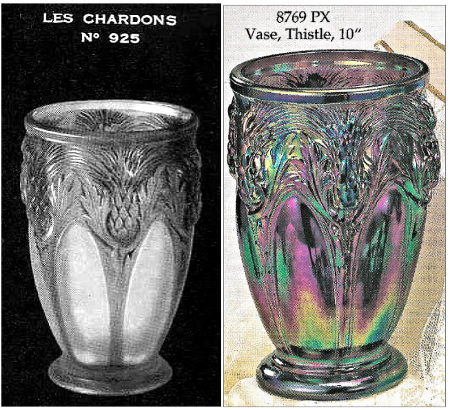 Fenton / Verlys Vases