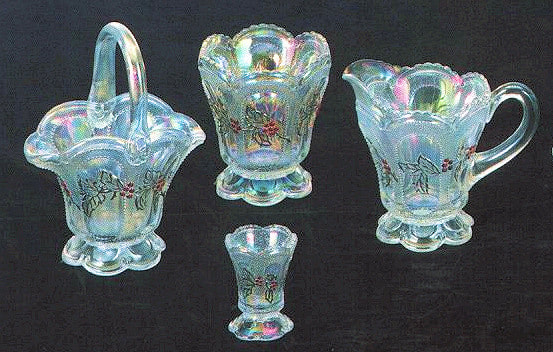 Holly pattern, Mosser Glass 1990s